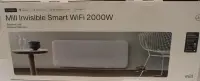 SALE OUT. Mill PA2000WIFI4 Panel Heater with WiFi Gen 4 2000 W Suitable for rooms 24-28 m², White, IPX4 | Mill Invisible Smart WiFi Heater | PA2000WIFI4 | Panel Heater | 2000 W | Suitable for rooms up to 24-28 m² | White | DAMAGED PACKAGING, DENTED BODY | IPX4