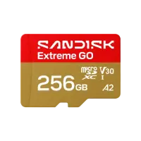 SanDisk Extreme GO microSDXC Memory Card 256GB UHS-I