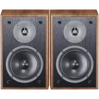 Magnat Monitor S10 B Bookshelf Speakers, Walnut, Pair