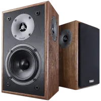 Magnat Monitor S10 D Surround Sound Speakers, Walnut, Pair