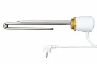 Eliko W091N | 3.0 kW electric heater with thermostat, 6/4" connection, 230V