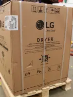 SALE OUT. | LG Dryer Machine | RH80V9AV3N | Energy efficiency class C | Front loading | 8 kg | LED | Depth 69 cm | Wi-Fi | White | DAMAGED PACKAGING AND RIGHT SIDE, DENTED FRONT (BOTTOM)