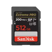 SanDisk Extreme PRO SDXC Memory Card 512GB UHS-I