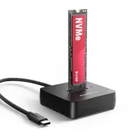 Axagon ADSA-M2C11L HDD/SSD dokkimisjaam USB 3.2 Gen 2 (3.1 Gen 2) Type-C Must