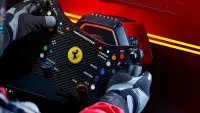 Thrustmaster T818 Ferrari 488 GT3 Simulator Must, Punane USB Juhtpult + pedaalid Analoog/digitaal PC – pilt 2
