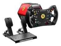 Thrustmaster T818 Ferrari 488 GT3 Simulator Must, Punane USB Juhtpult + pedaalid Analoog/digitaal PC – pilt 5