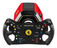 Thrustmaster T818 Ferrari 488 GT3 Simulator Must, Punane USB Juhtpult + pedaalid Analoog/digitaal PC