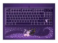 Razer Ornata V3 Tenkeyless | Gaming keyboard | Wired | US | Razer Mecha-Membrane Switches | Wrist Rest | Pokémon Espeon/Umbreon Edition