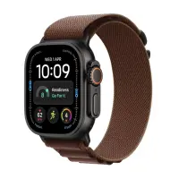Apple Watch Ultra 4, 49 mm, Alpine Loop, M, must titaan / pruun - Nutikell