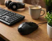 EXTREME BUNGEE 3D WIRED OPTICAL MOUSE USB BLACK – pilt 3