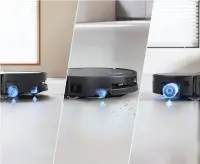 Ecovacs Robotic Vacuum Cleaner | DEEBOT T80S OMNI BLACK | Wet&Dry | 6400 mAh | 24800 Pa | Black – pilt 8