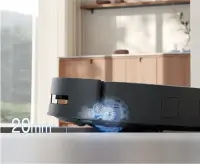 Ecovacs Robotic Vacuum Cleaner | DEEBOT T80S OMNI BLACK | Wet&Dry | 6400 mAh | 24800 Pa | Black – pilt 12