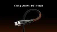 Aten 240W USB-C to USB-C Braided Charging Cable, 1 m | 2L-3101P240 | USB-C to USB-C