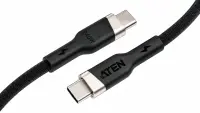 Aten 240W USB-C to USB-C Braided Charging Cable, 1 m | 2L-3101P240 | USB-C to USB-C