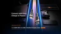 Aten 240W USB-C to USB-C Braided Charging Cable, 1 m | 2L-3101P240 | USB-C to USB-C – pilt 5