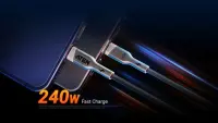 Aten 240W USB-C to USB-C Magnetic Charging Cable, 1 m | 2L-3101P240M | USB-C to USB-C – pilt 3