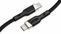 Aten 240W USB-C to USB-C Braided Charging Cable, 2 m | 2L-3102P240 | USB-C to USB-C