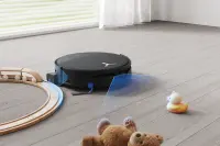Ecovacs DEEBOT T90S PRO OMNI Vacuum Cleaner,Robot,Wet&Dry,40000Pa,TruEdge 3.0,ZeroTangle 4.0,OZMO Roller 3.0,Black+OMNI Auto-Empty Station – pilt 25