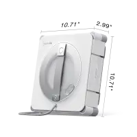 Ecovacs | Windows Cleaning Robot | WINBOT W2S PRO | Corded | White – pilt 2