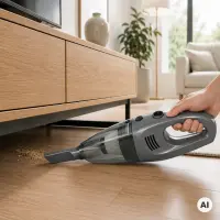 ESPERANZA JUPITER UPRIGHT VACUUM CLEANER GREY – pilt 5