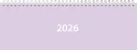 Lauakalender Classic plastkaaned pastelne lilla 00300/40424