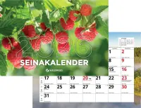 Seinakalender, tavaline B5, klamberköide 00331