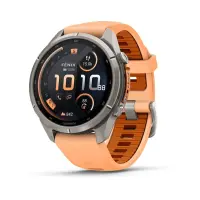 Garmin Fenix 9 Pro, 43 mm, inReach, titaan, roosa /oranž - Spordikell