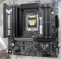 SALE OUT. | Asus TUF GAMING B850M-PLUS WIFI7 | Processor family AMD | Processor socket AM5 | DDR5 | Supported hard disk drive interfaces SATA, M.2 | Number of SATA connectors 4 | WITHOUT ORIGINAL PACKAGING, MANUALS AND ACCESORIES ONLY BACK PANEL INCLUDED.
