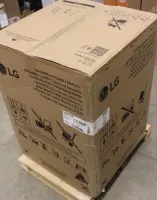 SALE OUT. LG F4X5011TBB Washing machine, A, Front loading, Washing capacity 11 kg, Depth 56.5 cm, 1400 RPM, Black | SALE OUT. | LG Washing machine | F4X5011TBB | Energy efficiency class A | Front loading | Washing capacity 11 kg | 1400 RPM | Depth 57 cm | Width 60 cm | Display | LED | Steam function | Direct drive | Wi-Fi | Matte Black | DAMAGED PACKAGING, DENTED ONE SIDE