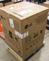 SALE OUT. LG F4X5011TBB Washing machine, A, Front loading, Washing capacity 11 kg, Depth 56.5 cm, 1400 RPM, Black | SALE OUT. | LG Washing machine | F4X5011TBB | Energy efficiency class A | Front loading | Washing capacity 11 kg | 1400 RPM | Depth 57 cm | Width 60 cm | Display | LED | Steam function | Direct drive | Wi-Fi | Matte Black | DAMAGED PACKAGING, DENTED ONE SIDE