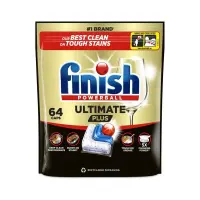 Nõudepesumasina tabletid FINISH Ultimate Plus 64tk