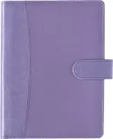 Raamatkalender Boss A5 PÄEV, spiraalköide, LUX kaaned, (LILLA) 00041/40806