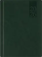 Raamatkalender NÄDAL A5, horisontaal, kõvaköide, (TUMEROHELINE) 00030/40354