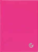 Raamatkalender BOSS A5 Nädal, horisontaal, spiraalköide plastkaaned (ROOSA) 00032/40336