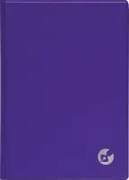 Raamatkalender Boss A5, NÄDAL vertikaal, spiraalköide, plastkaaned (LILLA) 00039/40339