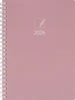Raamatkalender Nature A5, Eko kaaned (ROOSA) 40237