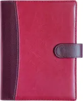 Raamatkalender Boss A5 PÄEV, spiraalköide, LUX kaaned, (TUMEPUNANE) 00041/40035