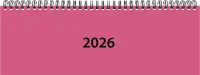 Lauakalender Classic plastkaaned fuksiaroosa 00300/40422