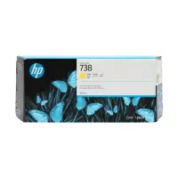 HP 738 (676M8A) Ink Cartridge, Yellow