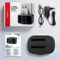Axagon ADSA-SC HDD/SSD dokkimisjaam USB 3.2 Gen 1 (3.1 Gen 1) Type-C Must