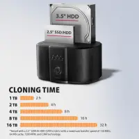Axagon ADSA-SC HDD/SSD dokkimisjaam USB 3.2 Gen 1 (3.1 Gen 1) Type-C Must – pilt 2