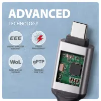 Axagon ADE-CM50 võrgukaart Ethernet 5000 Mbit/s – pilt 10