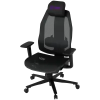 LORGAR CHP51 Mesh Gaming Chair Pro Multi-adjustable Black-Purple
