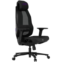 LORGAR CHP51 Mesh Gaming Chair Pro Multi-adjustable Black-Purple – pilt 9