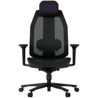 LORGAR CHP51 Mesh Gaming Chair Pro Multi-adjustable Black-Purple – pilt 11
