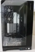 SALE OUT. Gamemax | Case | INFINITY PRO BK | ATX | Gamemax Case | INFINITY PRO BK | ATX | DAMAGED PACKAGING AND GLASS. DETACHED AND WARPED GLASS TOP FIXTURE – pilt 4