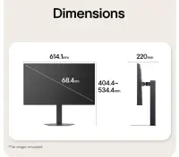 LG 27G550B-B PC lamekuvar 68,6 cm (27") 1920 x 1080 pikslit Full HD LCD Must – pilt 7