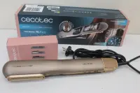 SALE OUT. | Cecotec Air Straightener | AirLisse 2in1 ForceDry Champagne | Warranty 24 month(s) | Ceramic heating system | Number of heating levels 4 | 1000 W | Beige | DEMO