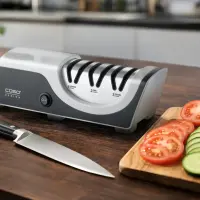 Caso 01710 Electric knife sharpener, 18W, Silver/Black – pilt 4