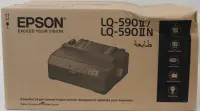 SALE OUT. Epson LQ-590IIN Dot Matrix Printer | SALE OUT. | Epson LQ-590IIN | Mono | Dot matrix | Dot matrix printer | Black | DAMAGED PACKAGING